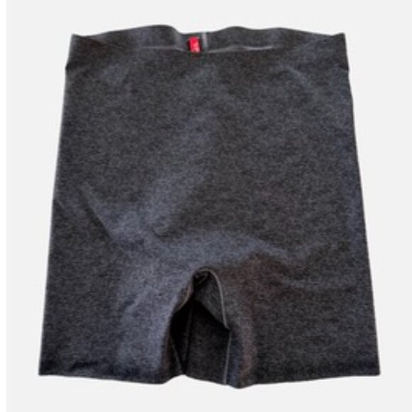 SPANX Slimplicity Mid Thigh Shaping Shorts in Steel Gray S - Picture 2 of 11